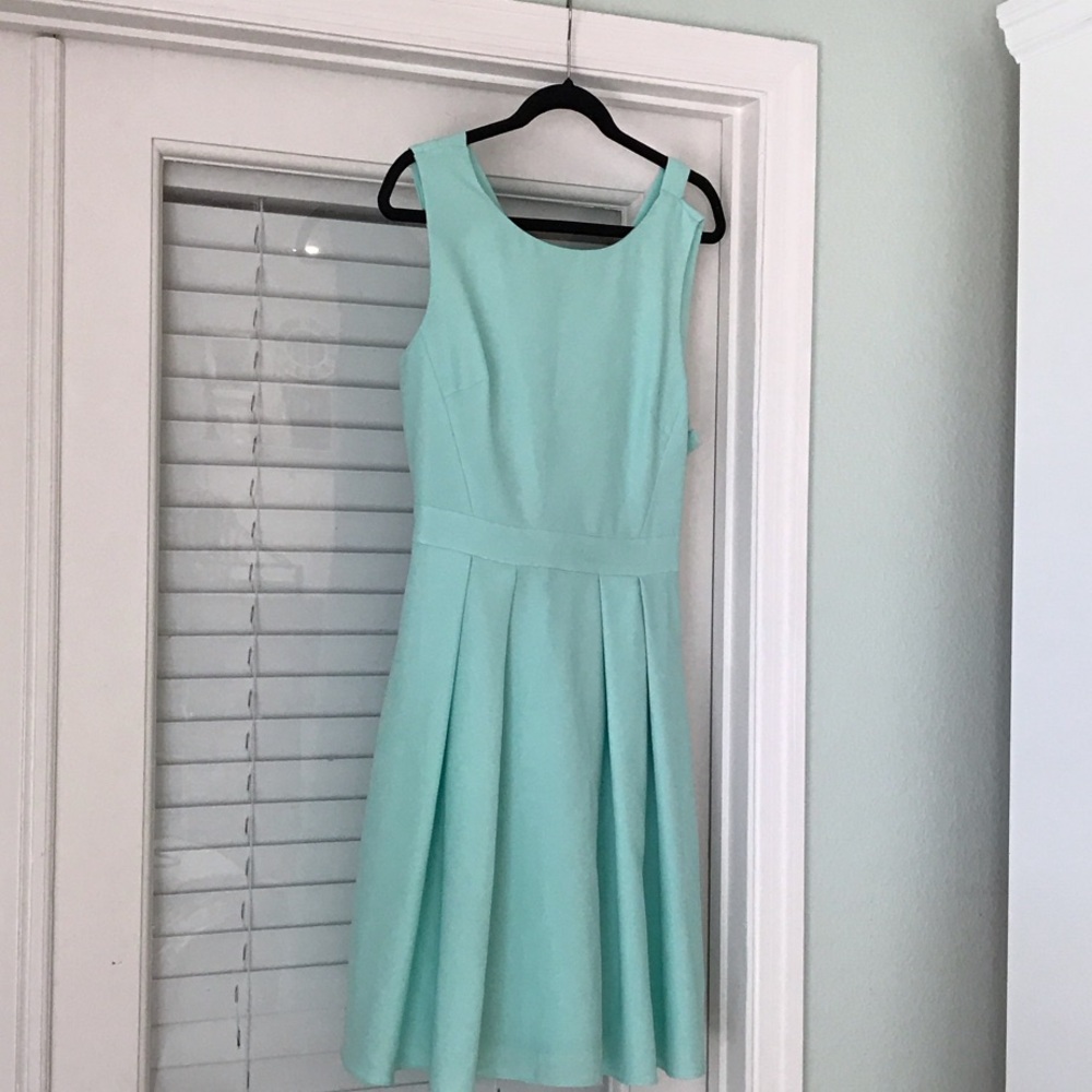 Kate Spade Aqua Sleeveless Dress